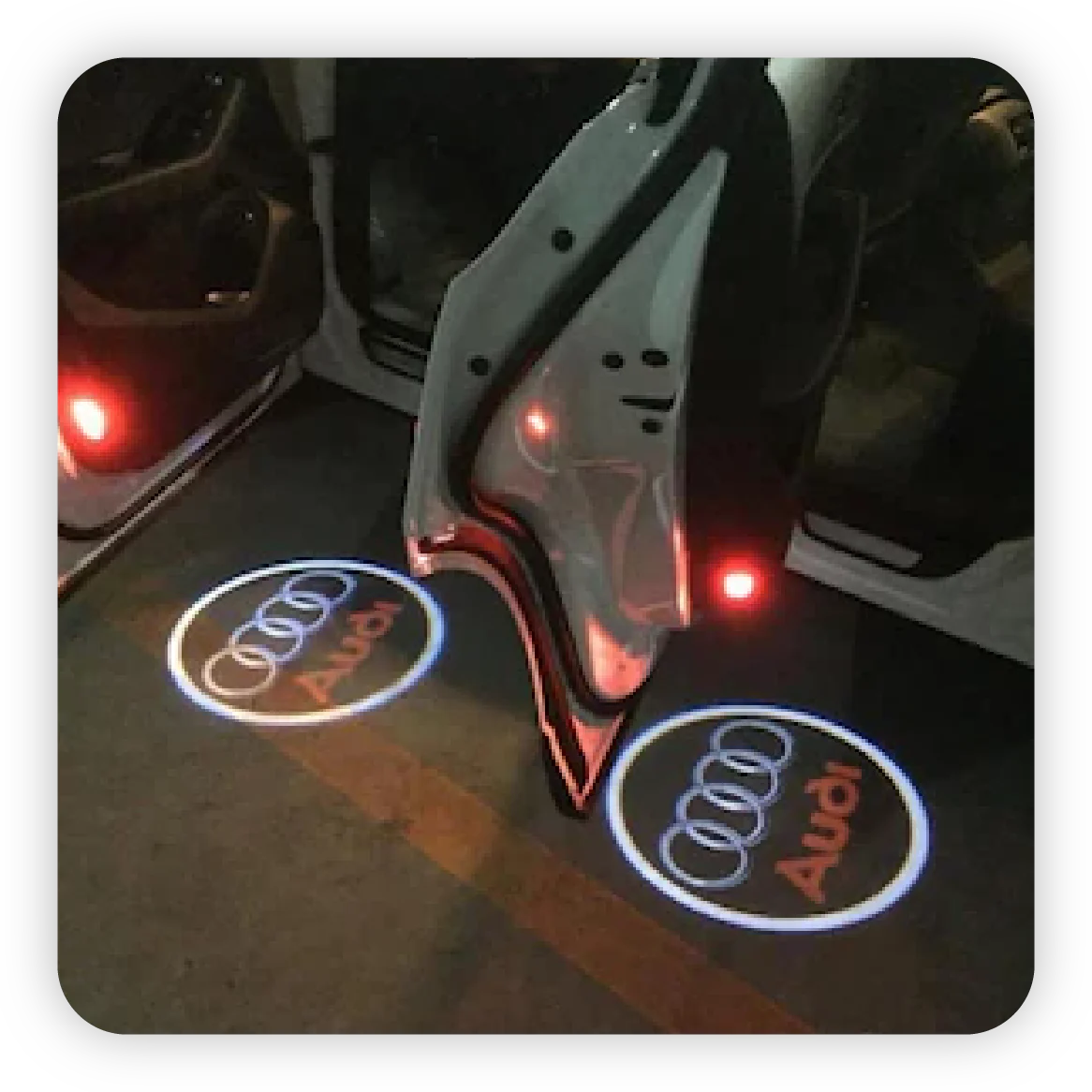 Autobeam™ Car Puddle Logo Projector Light